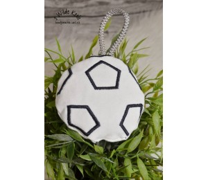 ITH Stickdatei - Fußball zum Füllen